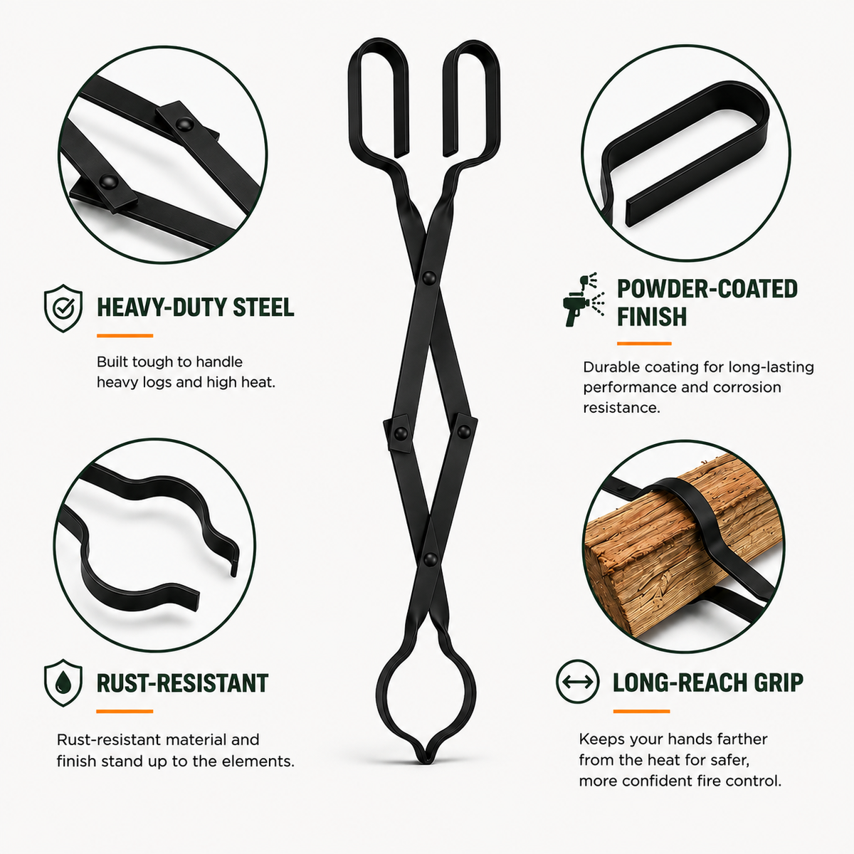 Grizzly Grabber – Move Hot Logs Safely Without Sticks